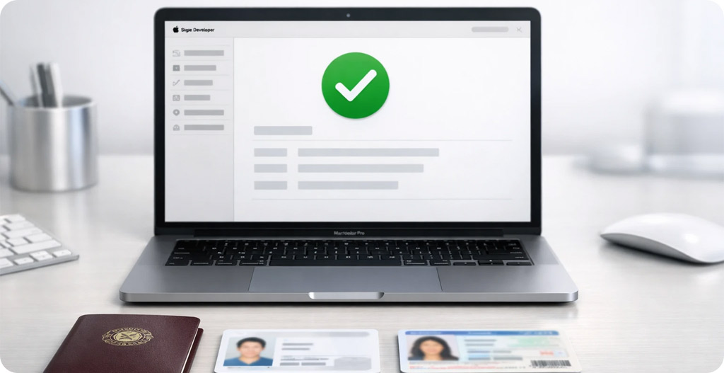 مدارک لازم برای ساخت اکانت Apple Developer (دولوپر اپل) توسط گرافیسو
