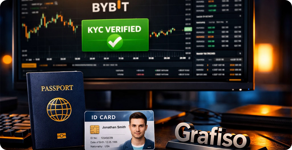 مدارک لازم برای احراز هویت در صرافی بای‌بیت (Bybit)؛ آی‌دی کارت یا پاسپورت گرافیسو